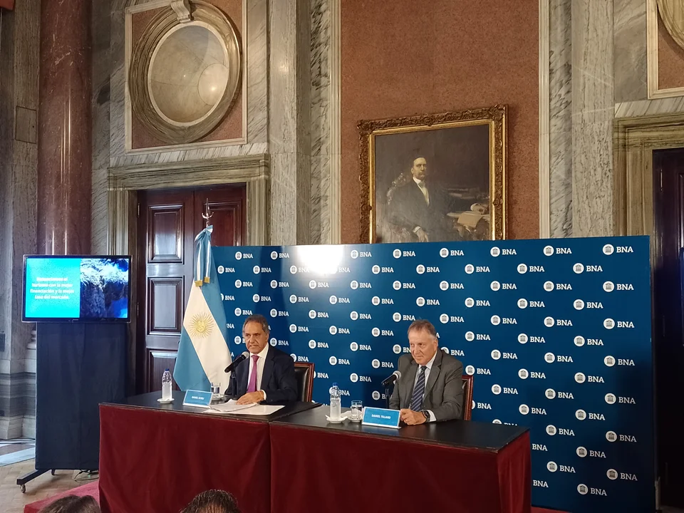 Daniel Scioli y Daniel Tillard